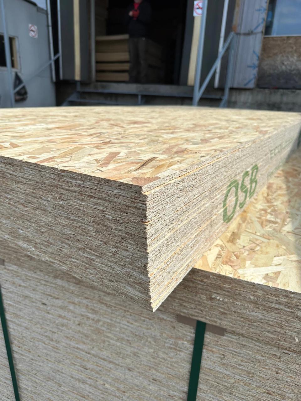 ОСБ плита 9мм 1250x2500 OSB-3 влагостойкая